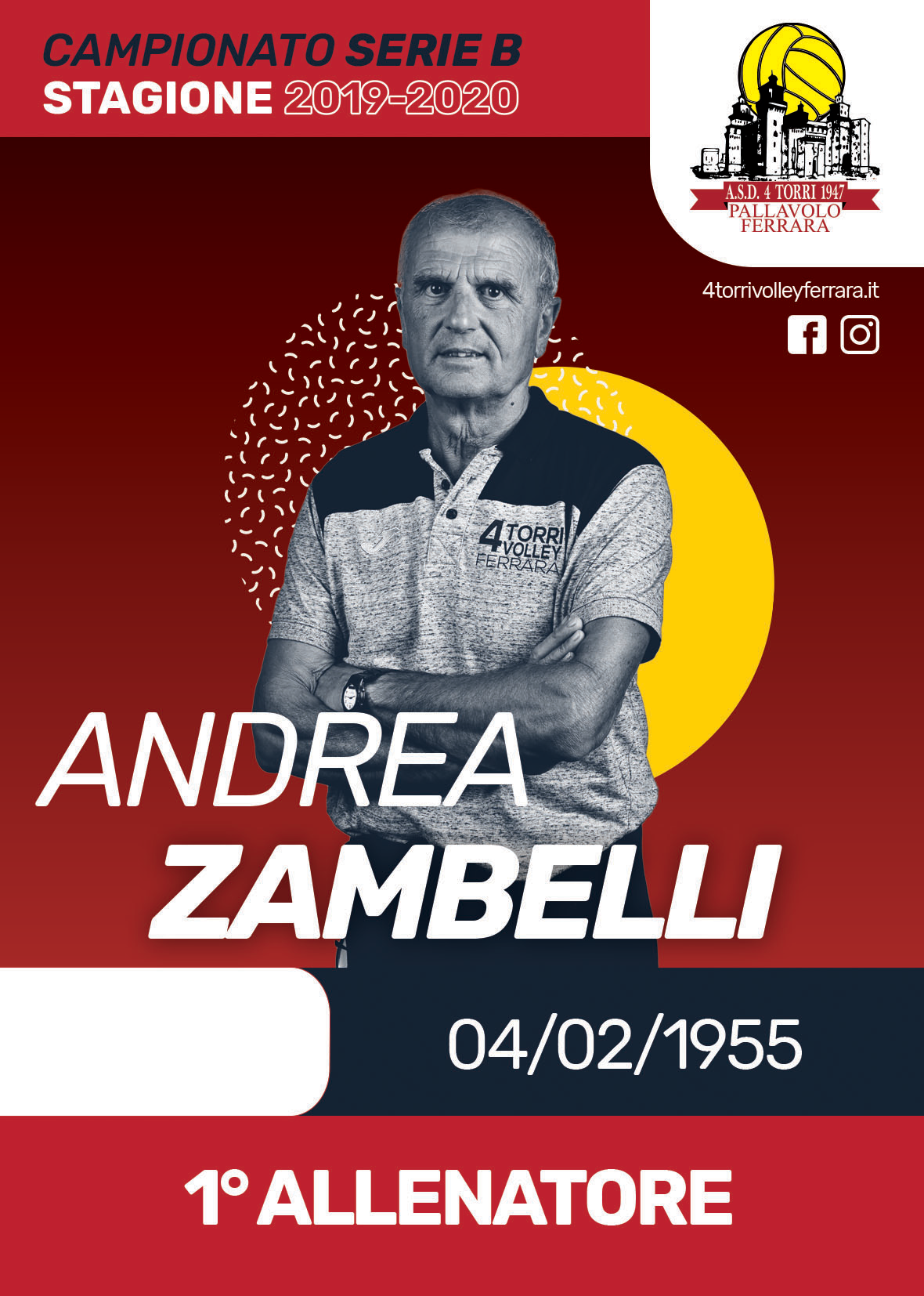 andrea-zambelli - A.s.d. 4 Torri 1947 Pallavolo Ferrara